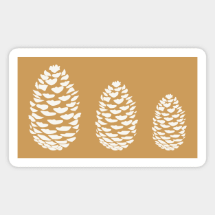 Pinecones (Autumn Yellow) Magnet